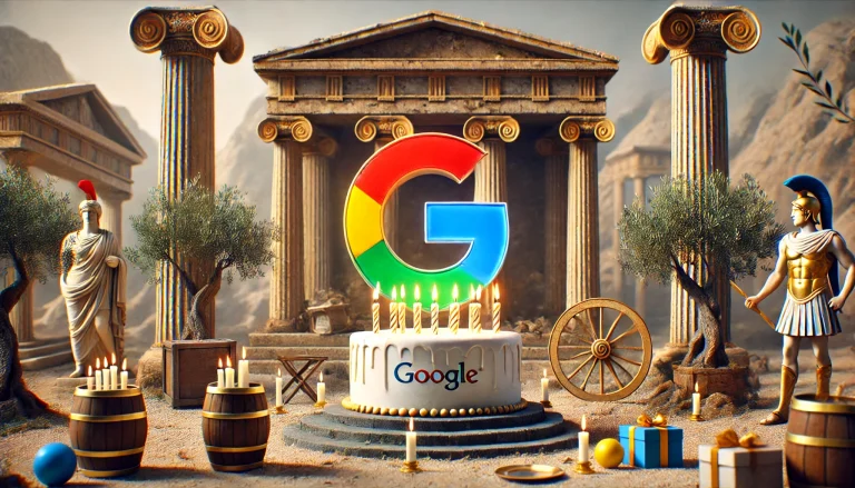 cuantos años tiene google