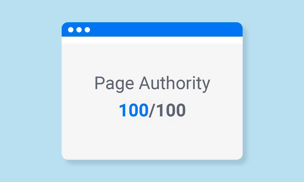 page authority 1