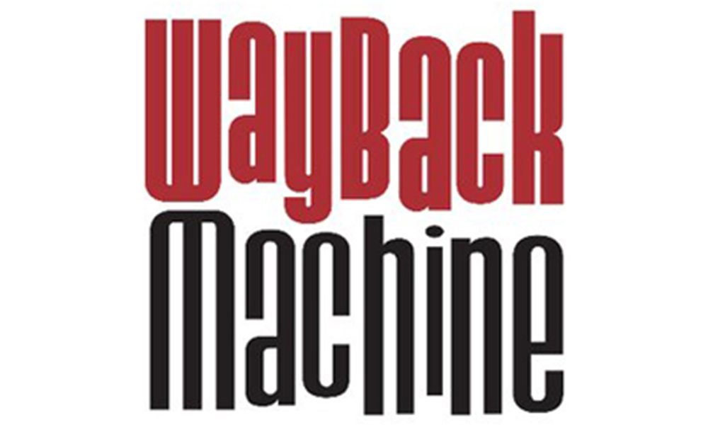 wayback machine 1
