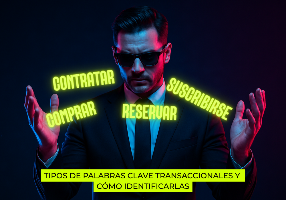 Tipos de palabras clave transaccionales y cómo identificarlas
