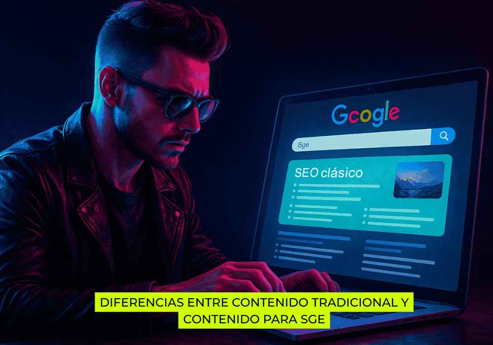 Contenido Optimizado para SGE diferencias de contenido