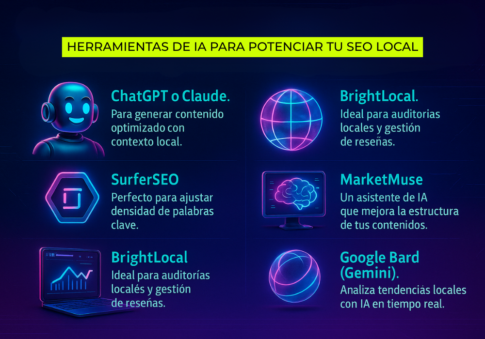 SEO Local con IA herramientas