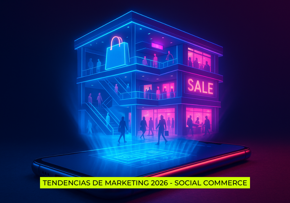 tendencias de marketing 2026 Social commerce
