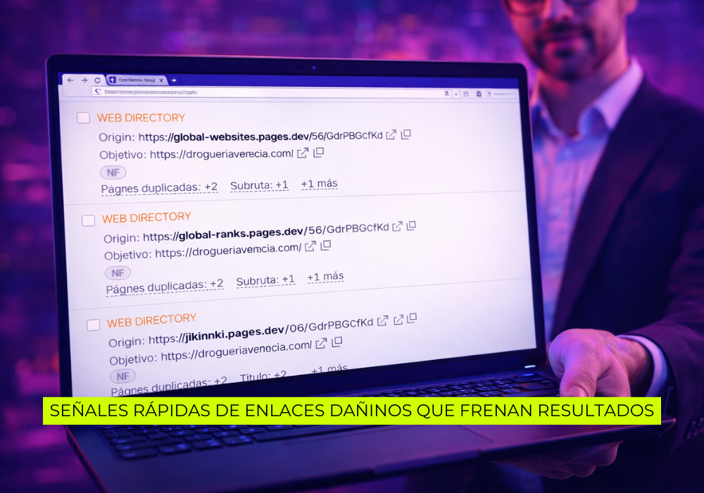 Backlinks tóxicos (2) Backlinks tóxicos (2)