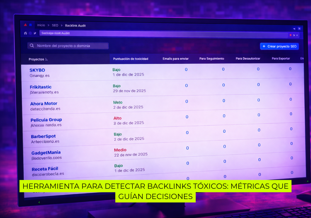 Backlinks tóxicos (4) Backlinks tóxicos (4)
