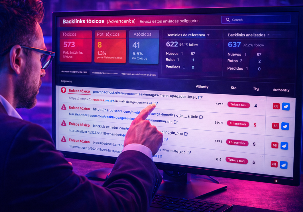 backlinks tóxicos