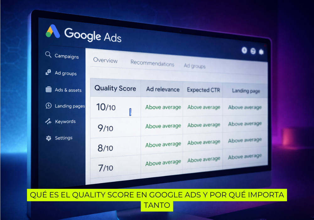Mejorar Quality Score en Google Ads (1) Mejorar Quality Score en Google Ads (1)