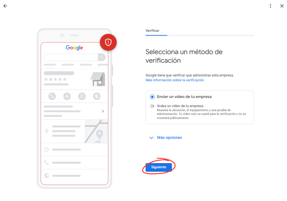 Video de verificación de Google Consejos y pasos (3) Video de verificación de Google Consejos y pasos (3)