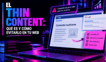 El thin content: qué es y cómo evitarlo en tu web El thin content qué es y cómo evitarlo en tu web