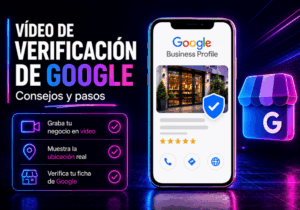 Video de verificación de Google Video de verificación de Google