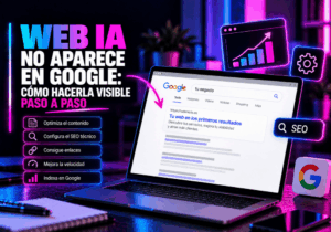 Web IA no aparece en Google Web IA no aparece en Google